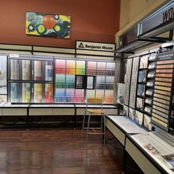 Mark's Paint Mart - Display area for samples