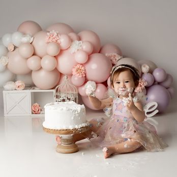 Katherine Allison Photography - Baby girl cake smash portrait session - Session Photography Near Me - Moreno Valley, California Katherine Allison Photography - Baby girl cake smash portrait session - Session Photography Near Me - Moreno Valley, California