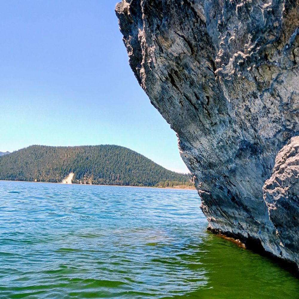East Lake Resort - Love this spot, the rock wall is so interesting! - Resorts Near Me - La Pine, Oregon