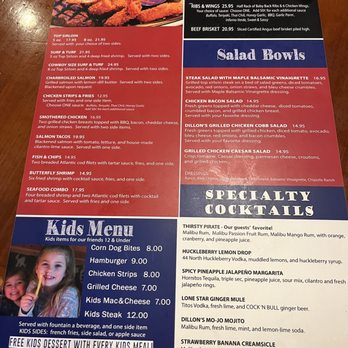 Dillon's Grill - Menu - American Near Me - Prineville, Oregon