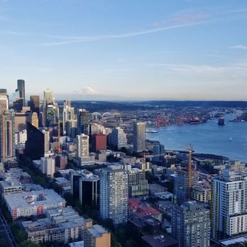 Space Needle - View from top of space needle - Landmarks & Historical Buildings Near Me - Seattle, Washington Space Needle - View from top of space needle - Landmarks & Historical Buildings Near Me - Seattle, Washington