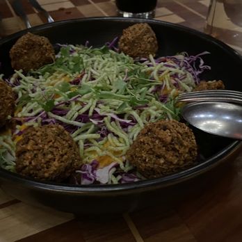 Twelvemonth - Crispy cabbage salad + falafel - Vegan Near Me - Burlingame, California Twelvemonth - Crispy cabbage salad + falafel - Vegan Near Me - Burlingame, California