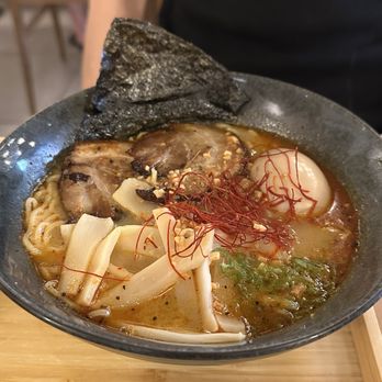 Jomon - Oni garlic ramen - Sushi Bars Near Me - Chicago, Illinois Jomon - Oni garlic ramen - Sushi Bars Near Me - Chicago, Illinois
