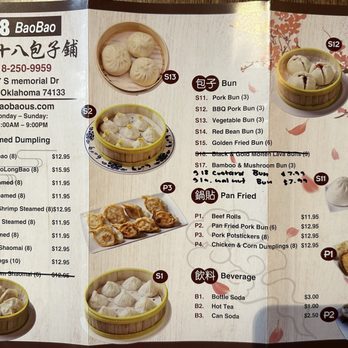 88 BaoBao - Menu - Chinese Near Me - Tulsa, Oklahoma