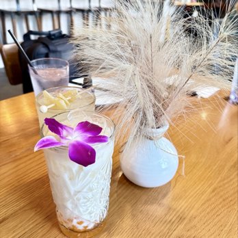 18 Folds - mango mule & piña colada boba cocktails - Dim Sum Near Me - Anaheim, California 18 Folds - mango mule & piña colada boba cocktails - Dim Sum Near Me - Anaheim, California