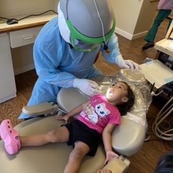 Wong Family Dental - Lucia's first "cavity check"