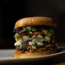 Garlic Gorgonzola Burger