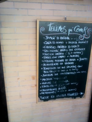 Menu photo 5 La Tasca del Pintor Seville, SE