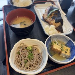 Misoyaki butterfish set