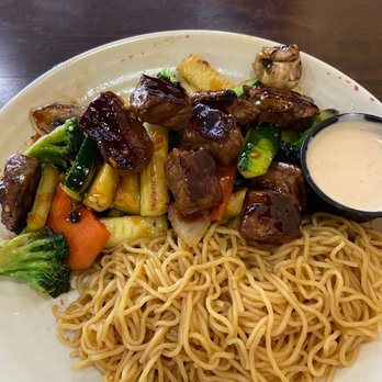 Hibachi Japanese Express - Steak Hibachi lunch special - paid extra to sub for noodles| Japan Express Hibachi | Valrico FL - Japanese Near Me - Valrico, Florida Hibachi Japanese Express - Steak Hibachi lunch special - paid extra to sub for noodles| Japan Express Hibachi | Valrico FL - Japanese Near Me - Valrico, Florida