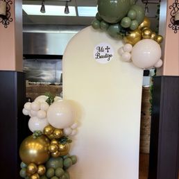 Baptism Balloon Display Baptism Balloon Display