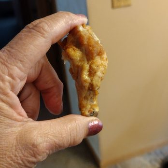 Buffalo Wild Wings - Actual size of a wing drummie¡!!!!! - Chicken Wings Near Me - Stevens Point, Wisconsin