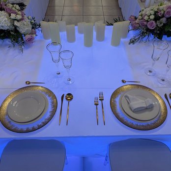 Event Engineers - Charger and dinnerware set rentals. - Wedding Planning Near Me - Carson, California