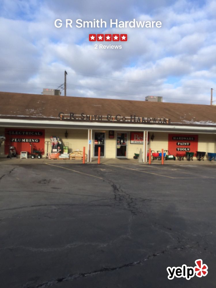 G R SMITH HARDWARE Updated September 2024 101 S Mulberry St, Mount