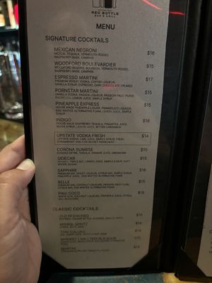 Menu photo 2 Red Bottle Bar Elmwood Park, IL