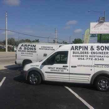 Arpin Associates - These are a few of our vans - Structural Engineers Near Me - Oakland Park, Florida
