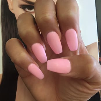 Fabulous Nails - Creamy macaroon gel polish with matte finish coffin shape nails by the best! Jason is amazing will make you beautiful! - Nail Salons Near Me - Concord, California Fabulous Nails - Creamy macaroon gel polish with matte finish coffin shape nails by the best! Jason is amazing will make you beautiful! - Nail Salons Near Me - Concord, California