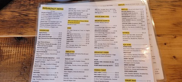 Menu photo 1 Grounder Cafe Medford, MA