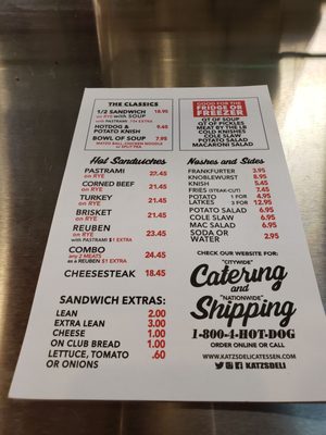 Menu photo 5 A Taste of Katz's Brooklyn, NY
