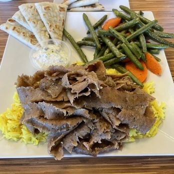 Daphne's - Carved Gyro Plate - Greek Near Me - Ontario, California Daphne's - Carved Gyro Plate - Greek Near Me - Ontario, California