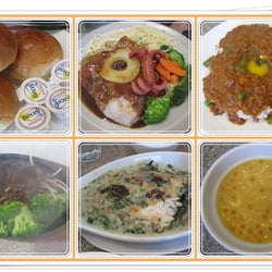 New Fortune Stone - Dinner specials comes with bread, soup, a hot drink, and a light dessert at the end :)