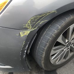 A Tech Complete Automotive Repair & Tire Center - Damage to fender during oil change