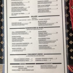 Catfish johnny's - Menu