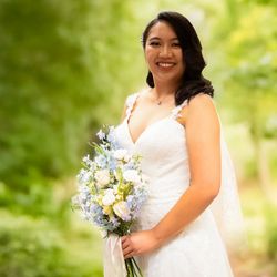 Angela Beauty - Final picture of me in my wedding dress!