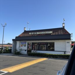 outside