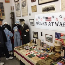 Cannon Falls Military History Museum - Display on Women at War.