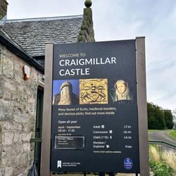 Craigmillar Castle - Hours of operation and entry fees