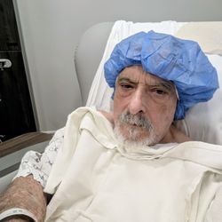 University of Maryland St. Joseph Medical Center - This is me in the pre-op room.
