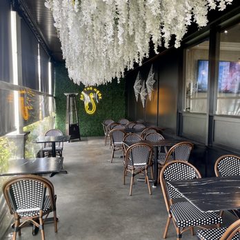Off The Hook - Patio seating - Seafood Near Me - Los Alamitos, California Off The Hook - Patio seating - Seafood Near Me - Los Alamitos, California