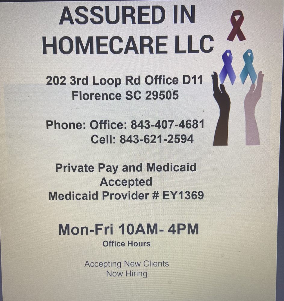 ASSURED IN HOME CARE - Updated June 2026 - 202 3rd Loop Rd, Florence ...