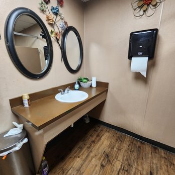 Good Day Cafe - two sinks and a trash can - Breakfast & Brunch Near Me - Grand Prairie, Texas Good Day Cafe - two sinks and a trash can - Breakfast & Brunch Near Me - Grand Prairie, Texas