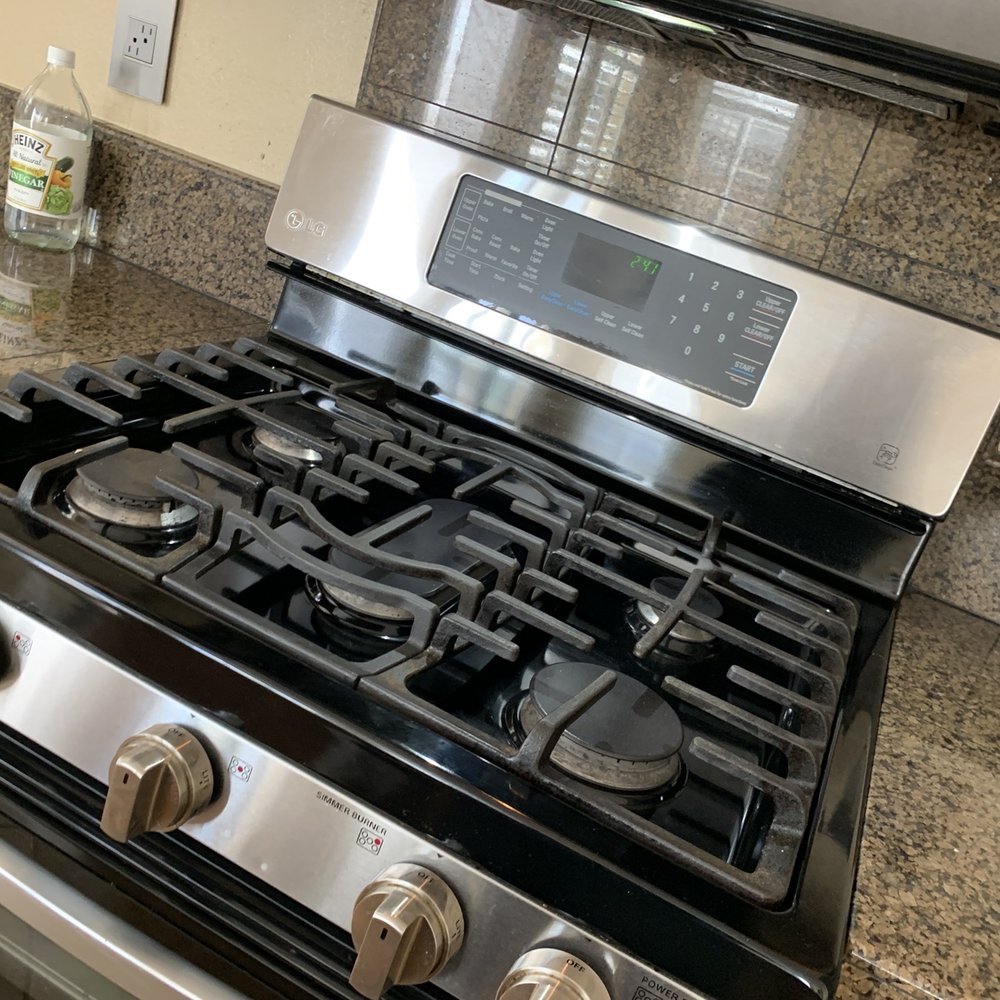 Yaz’s Cleaning Services - Spotless range and counters - Home Cleaning Near Me