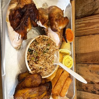 Chicken + Whiskey - Yuca Fries, Arroz Chaufa, Sweet Plantains - Venezuelan Near Me - Washington, DC, District of Columbia