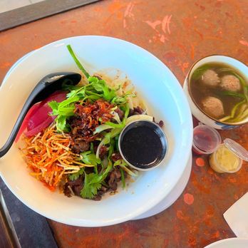 SúperClub - Phở Trộn add extra meatball. This's my second visit & the restaurant didn't give me  disappoint. - Vietnamese Near Me - Hayward, California