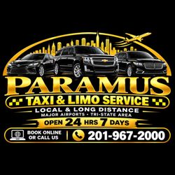 Paramus Taxi-Airport Service - Need Airport or City Transportation? Call Us Today! We Are Open 24 Hours 7 Days a Week!