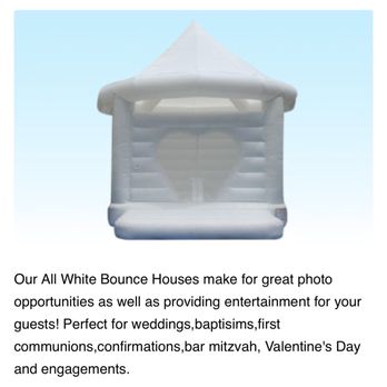 JumperCandy - Wedding jumper bounce house - Party Equipment Rentals Near Me - Los Angeles, California
