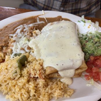 Senor Pepper's Tacos y Mariscos - Grilled chicken chimichanga - Mexican Near Me - Pierson, Florida Senor Pepper's Tacos y Mariscos - Grilled chicken chimichanga - Mexican Near Me - Pierson, Florida