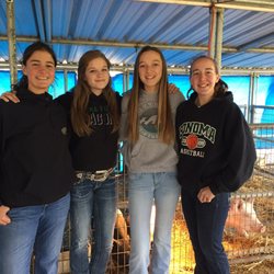 Sonoma Valley High School - Just finished taking some pictures with the piggies !Can't wait to see what happens with our company in the future!!!!