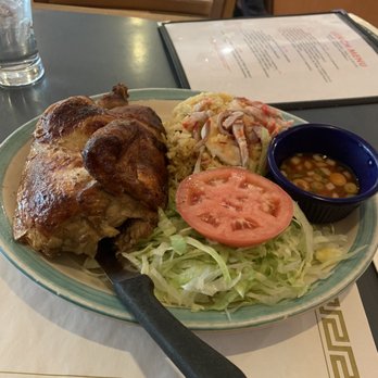 Flor de Mayo - Half Chicken with House Special Fried Rice - Chinese Near Me - New York, New York Flor de Mayo - Half Chicken with House Special Fried Rice - Chinese Near Me - New York, New York