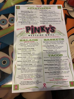 Menu photo 3 Pinky's Westside Grill Charlotte, NC Menu photo 3 Pinky's Westside Grill Charlotte, NC