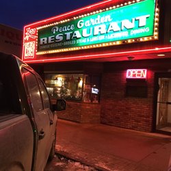 Peace Garden Restaurant - Sign