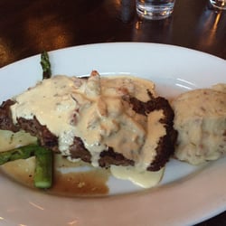 Carvers Steaks & Seafood - Ribeye Oscar style