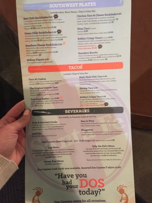 Menu photo 3 Dos Coyotes Border Cafe - Roseville Roseville, CA Menu photo 3 Dos Coyotes Border Cafe - Roseville Roseville, CA