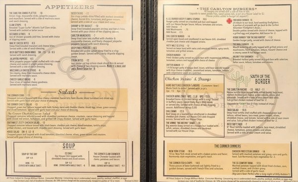 Menu photo 3 Carlton Corners Carlton, OR