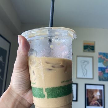 The Garden - Lavender honey iced latte - Beer Gardens Near Me - Kailua, Hawaii The Garden - Lavender honey iced latte - Beer Gardens Near Me - Kailua, Hawaii