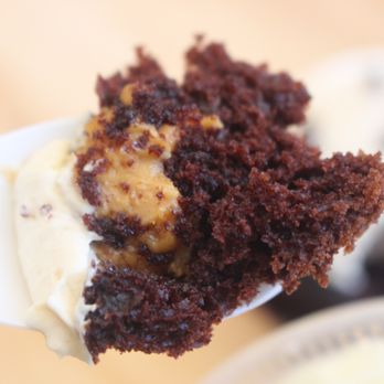Sugarlina Bakeshop - Inside chocolate peanut butter cupcake. - Bakeries Near Me - Honolulu, Hawaii
